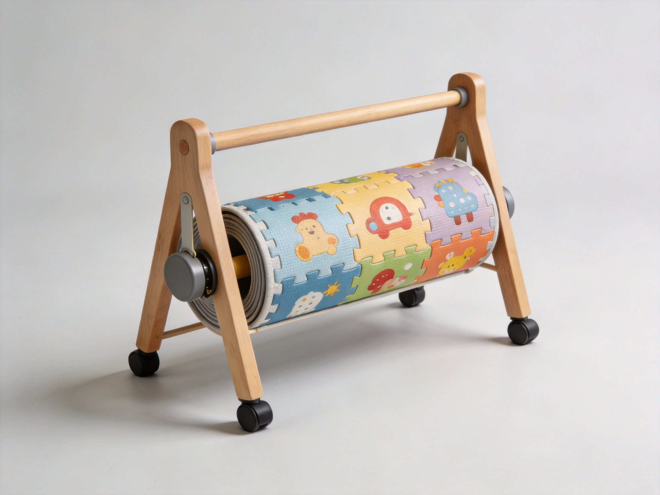 Kids Play Mat Storage Rolling Rack